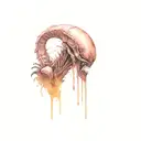 Alien xenomorph tattoo design idea