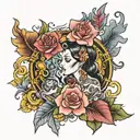 paul and JEana tattoo design idea