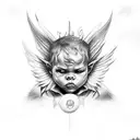 Lucifer's child  tattoo design idea