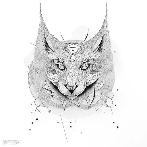 Number 2004 tattoo design idea