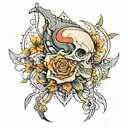 Bionics tattoo design idea