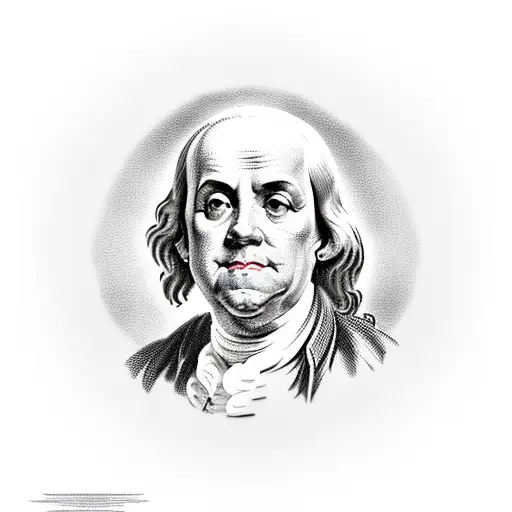 Benjamin Franklin  tattoo design idea