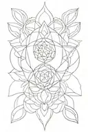 Chakra tattoo design idea