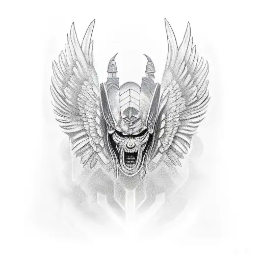 ark angel 2999 tattoo design idea