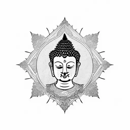 Lord Buddha Tattoo/ Gautam buddha Tattoo - YouTube