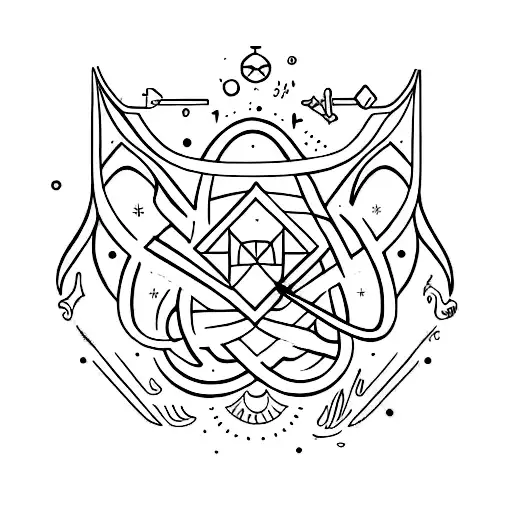 alchemy  tattoo design idea