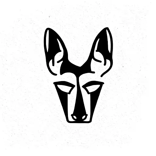 Anubis tattoo design idea