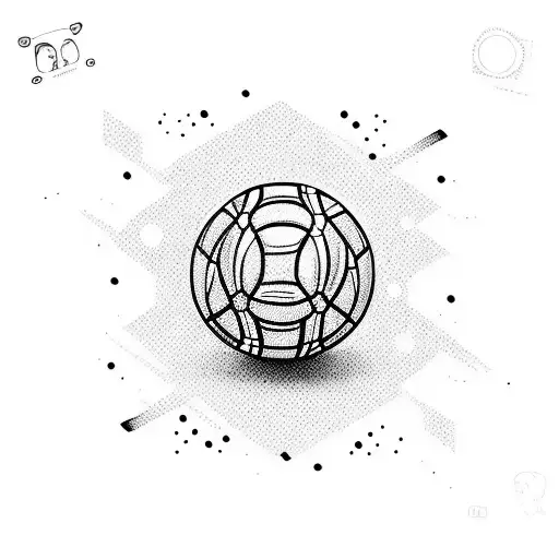 Handball player anda number 19 tattoo design idea