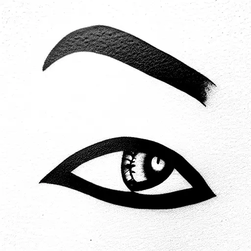 Vector Eye Boho Design Outline Eyes Symbols Tattoo Design Stock  Illustration - Download Image Now - iStock