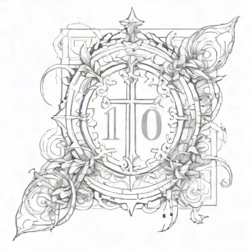 "1 Corinthians 15:10" tattoo design idea