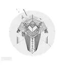 the word JOY tattoo design idea