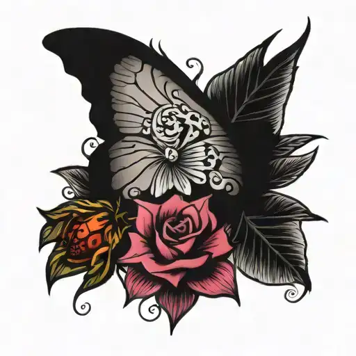 I want a arm sleeved for my deceased mother she was born March 30th. 1982 , she died jan 24th 2021 , likes pink,ladybugs tattoo design idea