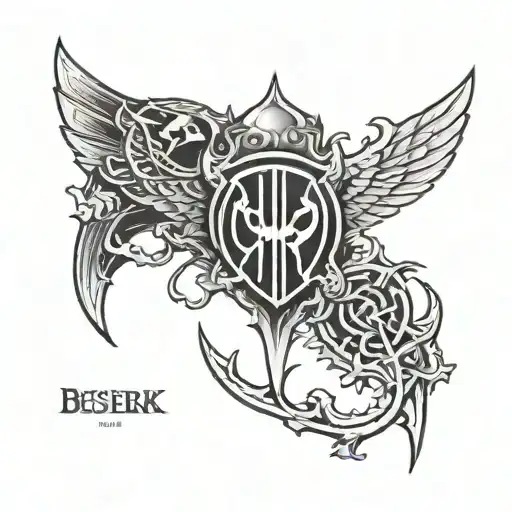 berserk symbol tattoo design idea