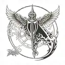 berserk symbol tattoo design idea