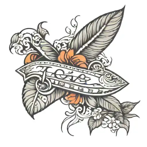 travel tattoo forarm band tattoo design idea