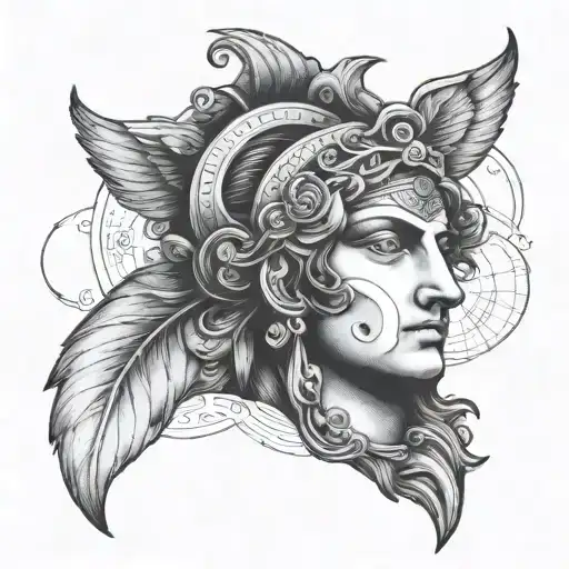 Apollo forearm tattoo tattoo design idea