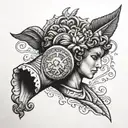 Apollo forearm tattoo tattoo design idea