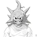 one piece e dragon ball tattoo design idea