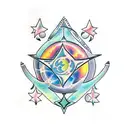 Aquarius constellation  tattoo design idea