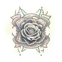 lola with hourglass tattoo design idea