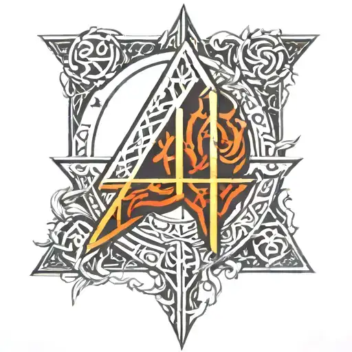 Elden Ring Runes tattoo design idea