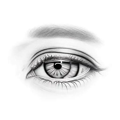 soul's eyes tattoo design idea