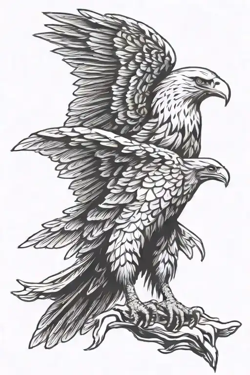 eagle isaiah 40 31 tattoo design idea