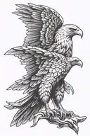eagle isaiah 40 31 tattoo design idea
