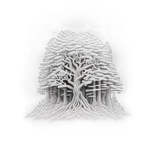 tree angels who hear no evil see no evil speak no evil tattoo tattoo design idea