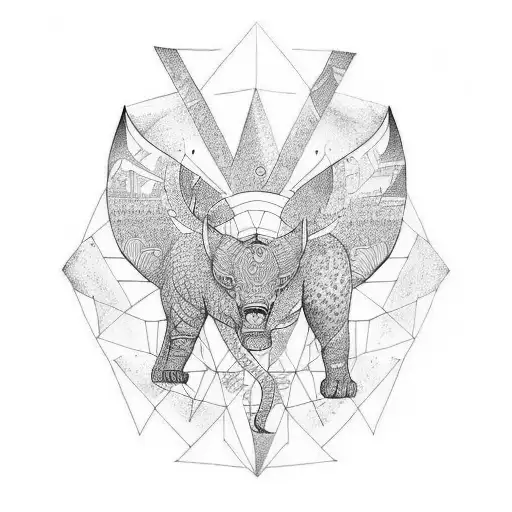 South African Shweshwe upper half sleeve masculine  tattoo design idea