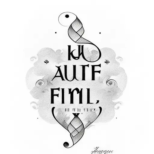 Incorporate the names of family members in a stylized script font tattoo design tattoo design idea