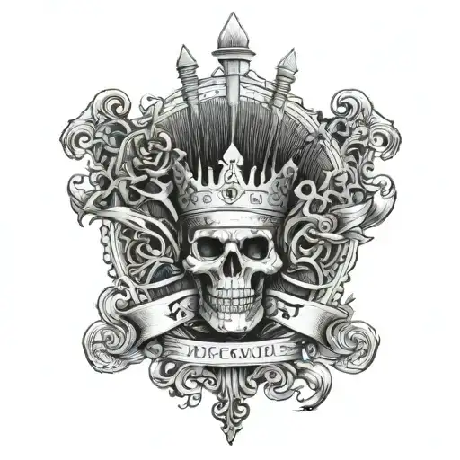 welcome to the black parade  tattoo design idea