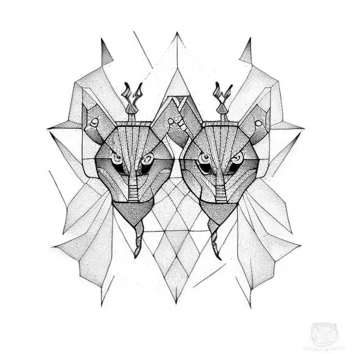 Charlotte and Isabelle  tattoo design idea
