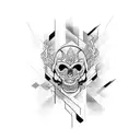 vein tattoo design idea