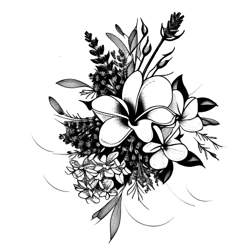 67 Beautiful Plumeria Tattoo Ideas [2024 Inspiration Guide] | Plumeria  tattoo, Tattoos, Flower tattoo meanings