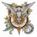 hermes tattoo  tattoo design idea