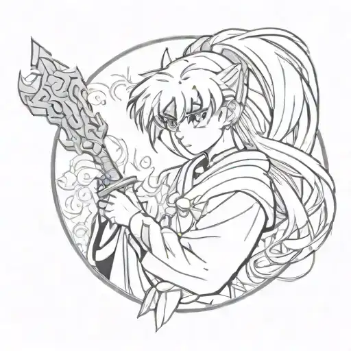 InuYasha tattoo design idea