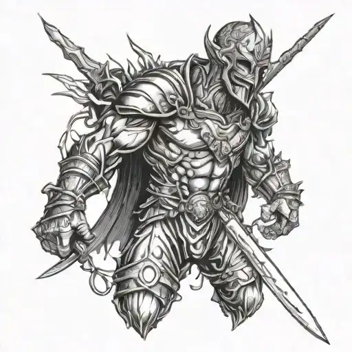 guts berserk tattoo design idea