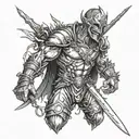 guts berserk tattoo design idea