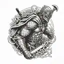 guts berserk tattoo design idea
