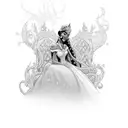princess tiana  tattoo design idea