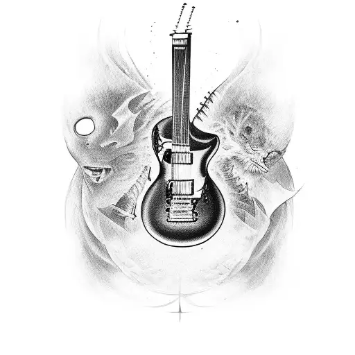 101 Awesome Guitar Tattoo Ideas You Need To See! | Guitar tattoo design, Guitar  tattoo, Sleeve tattoos