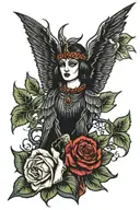 Goth tattoo design idea