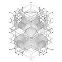 honeycomb tattoo design idea