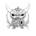 hollow knight tattoo design idea