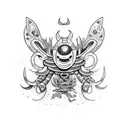 hollow knight tattoo design idea