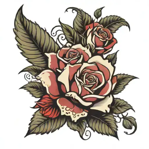 Washington State University rose bowl   tattoo design idea