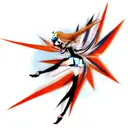 Strelitzia tattoo design idea