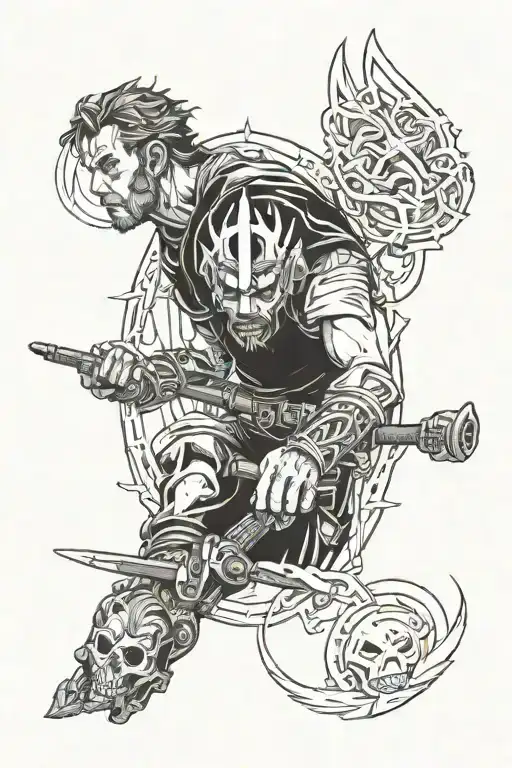 Lucas, Ryan, Carsyn tattoo design idea