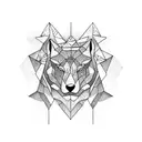 stuttering and nature tattoo design idea